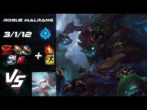 Rogue Malrang SUPPORT Maokai vs Janna - EU Grandmaster Patch 25.S2.3