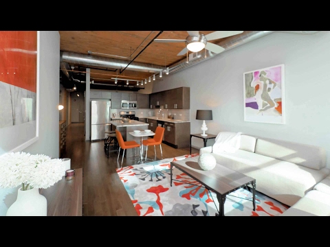 Tour a model 2-bedroom, 2-bath at The Lofts at River East in Streeterville