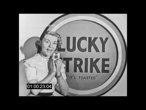 Lucky Strike Commercial from 1955 ("It's Toasted!")