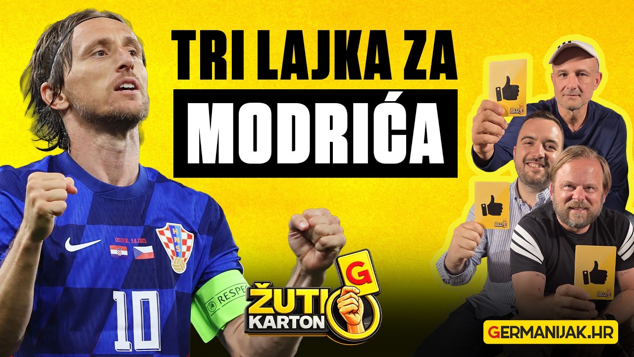 ŽUTI KARTON #7 | Tri lajka za Modrića