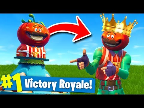 THE *KING* Of TOMATO TOWN CHALLENGE In Fortnite Battle Royale!