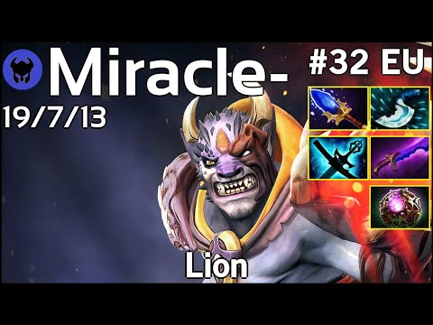 Miracle- [Liquid] plays Lion!!! Dota 2 7.21