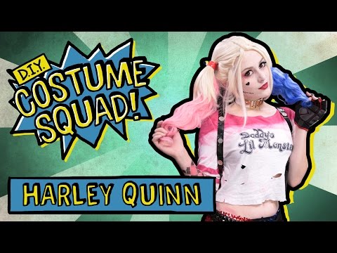 Make Your Own Harley Quinn Costume - DIY Costume Squad Video
