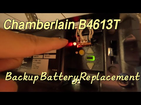 Chamberlain Battery Replacement