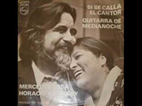Mercedes Sosa Con Horacio Guaraní - "Si Se Calla El Cantor"