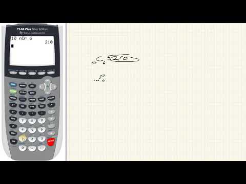TI-84 Plus How To Calculate Combinations And...