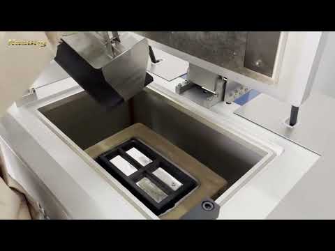 Amazing! Full automatic vacuum bullion casting machine for gold silver