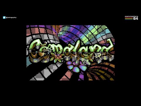 Comaland by Censor Design - C64 Demo (2014)