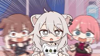 【手描き】獅白ぼたんを怖がらせたい2人と全く怖がらないししろん【戌神ころね/獅白ぼたん/鷹嶺ルイ/ホロライブ/切り抜き漫画】