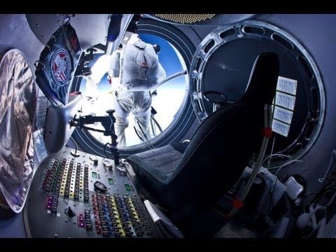 RED BULL STRATOS [HD] - Felix Baumgartner Supersonic Freefall