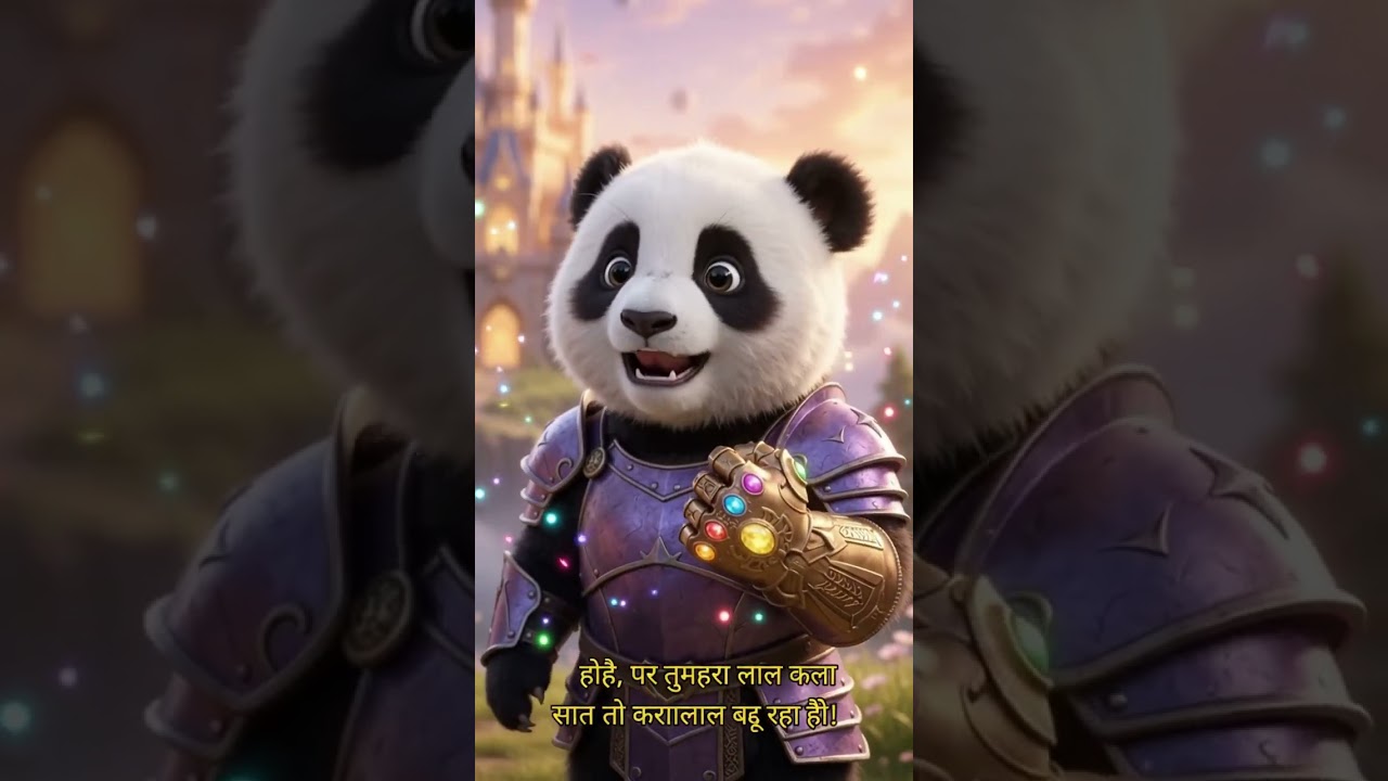 cute billi aur panda Avengers ban gye#shorts #viral  #marvel #mcu  #cartoon #funny cat