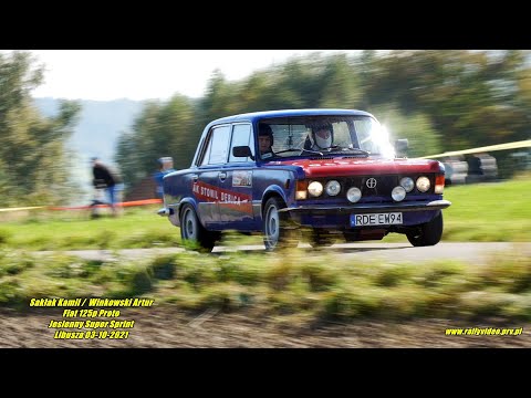 Sakłak Kamil /  Winkowski Artur - Fiat 125p Proto - Jesienny Super Sprint Libusza 03-10-2021