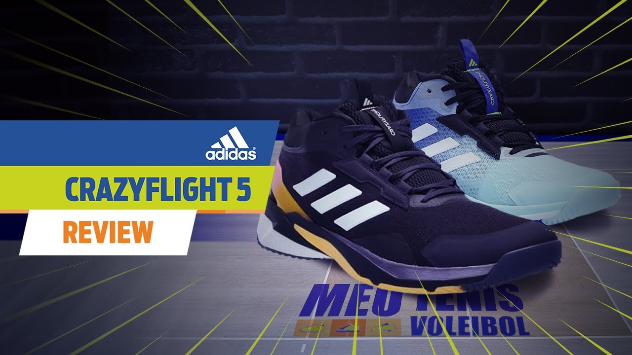 Review Adidas Crazyflight 5 - Meu Tênis Voleibol