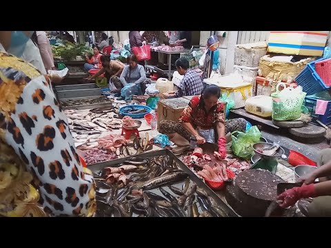 Phnom Penh Street - Morning Street Food After Khmer New Year - Cambodian Market Food Tour