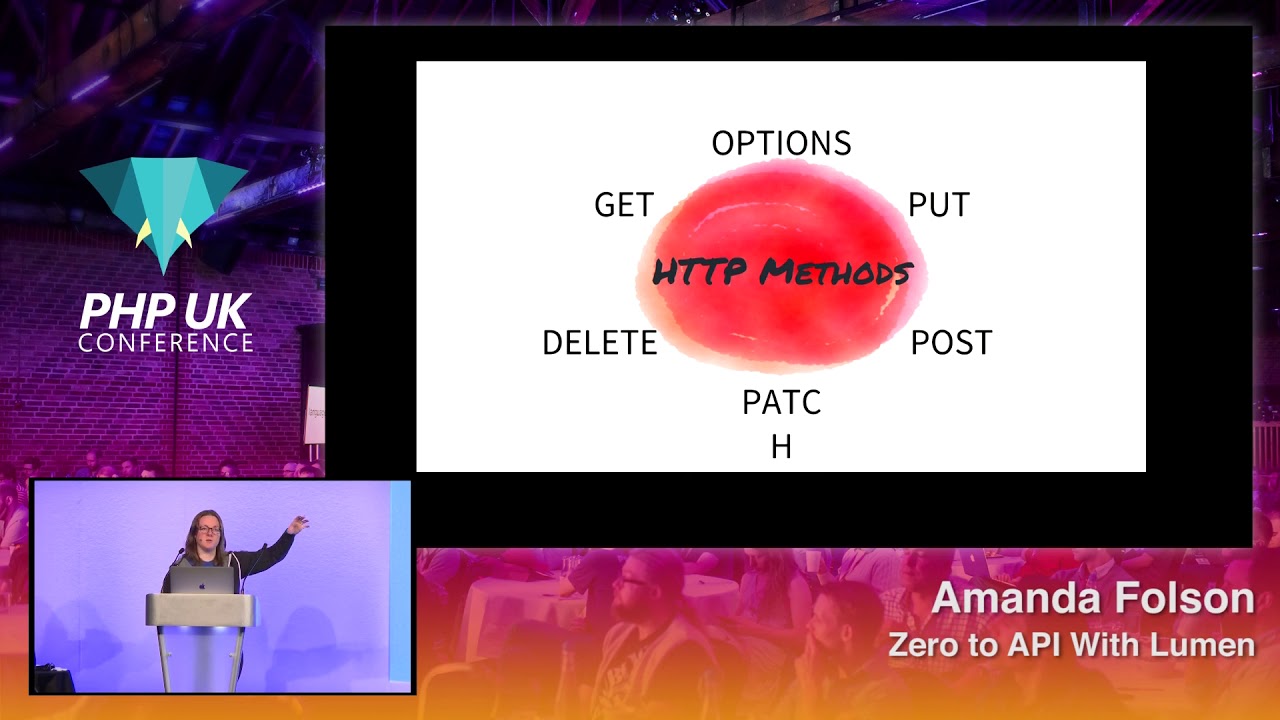 PHP UK 2018 Conference - Amanda Folson - Zero to API with Lumen