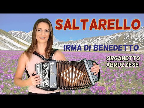 SALTARELLO ABRUZZESE (Popolare) IRMA DI BENEDETTO - Organetto Abruzzese Accordion