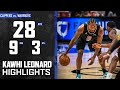 Kawhi Leonard 28 PTS Went To Work Vs Golden State Warriors LA Clippers