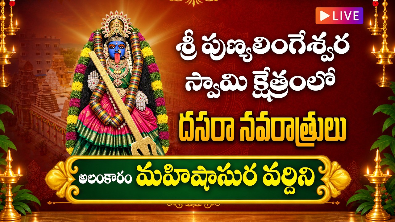 Sri Punyalingeswara Temple YouTube Live