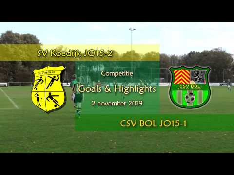 SV Koedijk JO15-2 - CSV BOL JO15-1 (02-11-2019)