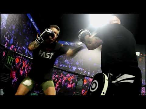 Kiefer crosbie training at SBG “THE MONSTER”