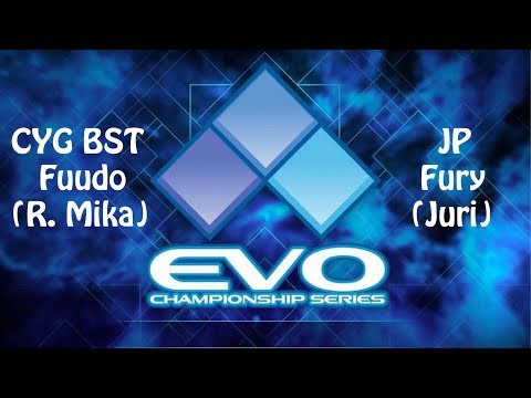 Best moments of SFV EVO 2019 - Day1 Pools | CYG BST Fuudo (R. Mika) vs JP Fury (Juri)