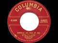 1st RECORDING OF: Memories Are Made Of This - Mindy Carson (1955)