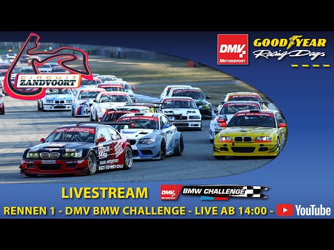 DMV BMW Challenge | Rennen 1 | 3. Lauf Zandvoort | DMV Goodyear Racing Days