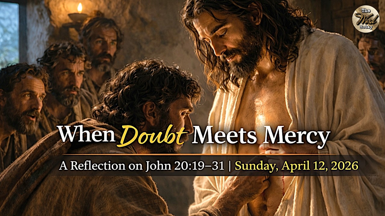 When Doubt Meets Mercy – A Reflection on John 20:19–31 | Sunday, April 12, 2026