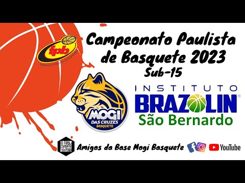 FPB 2023 SUB-15 –MOGI BASQUETE X INST. BRAZOLIN / SBC – 15/08/2023