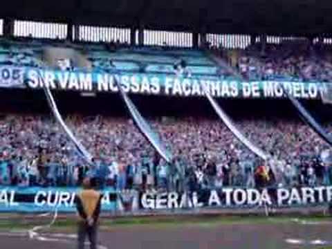 "Grêmio x Fluminense - Geral do Grêmio - Vencer no chiqueiro" Barra: Geral do Grêmio &bull; Club: Grêmio
