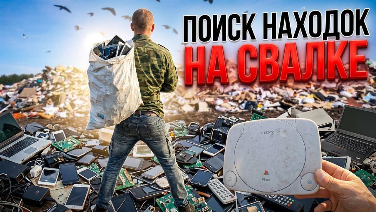 Что Можно Найти на Свалке в Кучах Мусора?
