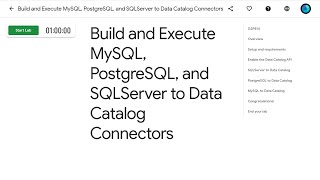 Build and Execute MySQL, PostgreSQL, and SQLServer to Data Catalog Connectors
