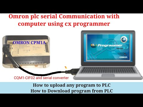 Omron PLC serial communication with PC using CX...