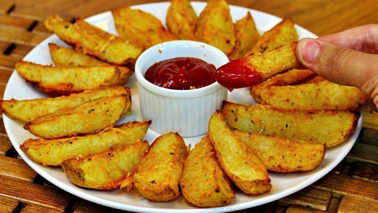 NÃO FAÇA BATATA ANTES DE VER ESTA RECEITA | BATATAS ASSADAS CROCANTES