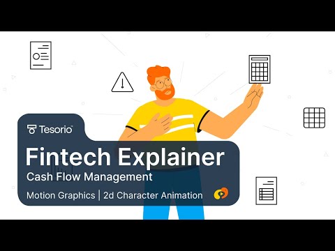 Cash Flow Management Platform | 2D Character Animation | Explainer | Tesorio