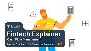 Cash Flow Management Platform | 2D Character Animation | Explainer | Tesorio