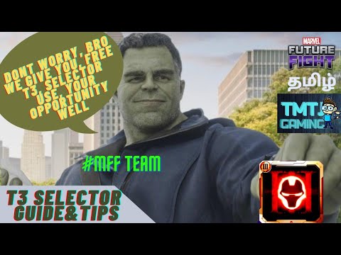 T3 SELECTOR (TIPS&GUIDE)(OCTOBER GIFTS)MARVEL FUTURE FIGHT-EXPLAIN IN TAMIL.
