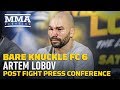 BKFC 6: Artem Lobov Post-Fight Press Conference - MMA Fighting