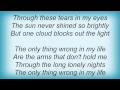 Jamie O'neal - The Only Thing Wrong Lyrics