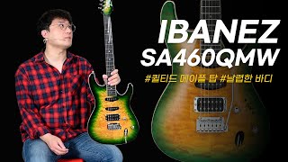 Video thumbnail for [투데이스기어] Ibanez 일렉기타 SA460QMW (아이바네즈/슈퍼스트랫/프리버드/TODAYSGEAR/ELECTRIC GUITAR) by todaysgear