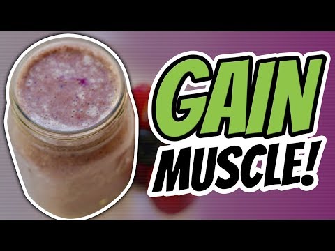 How To Make A Post Workout Protein Shake FOR MUSCLE GAIN | LiveLeanTV