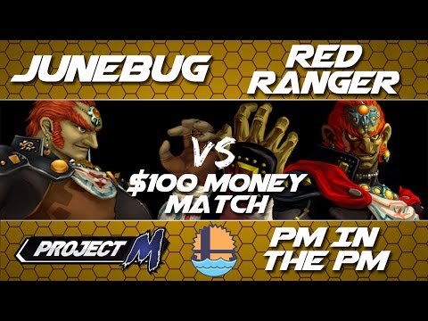 $100 MONEY MATCH | Junebug VS Red Ranger