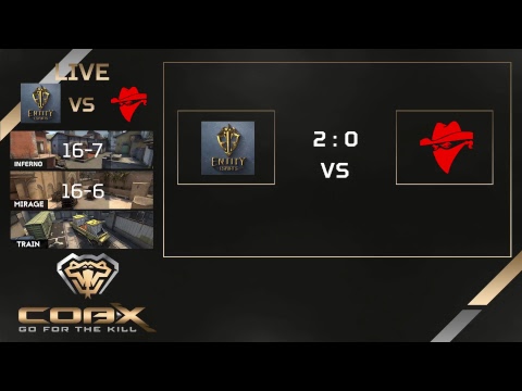 Cobx Indian Esports Championship - CS GO - Entity Esports vs Bandits - Bo3