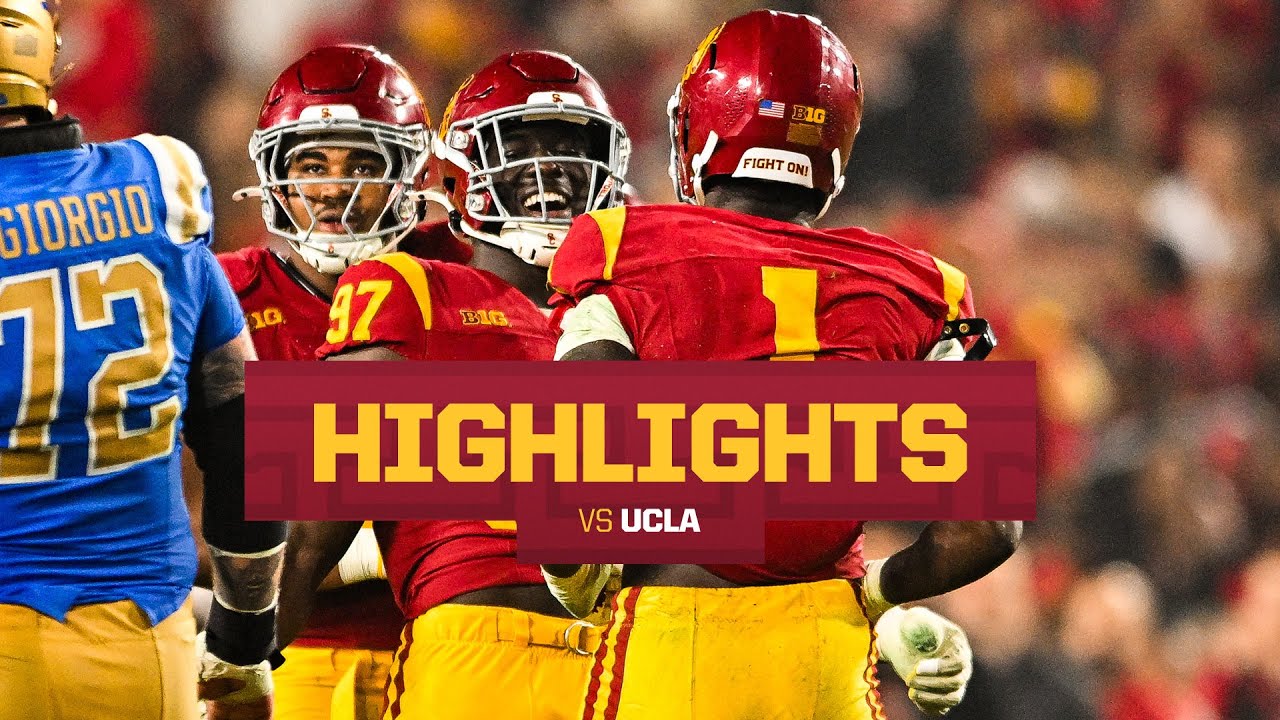 USC Football vs UCLA Highlights | Trojans win 29-10