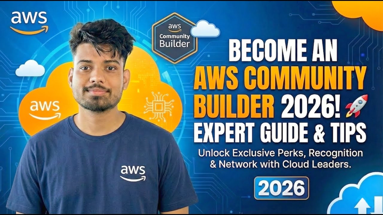 AWS Community Builder 2026 Everything You Need to Know Before Applying | Cloud | DevOps