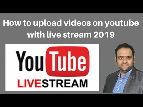 How to create live stream on your youtube videos 2019