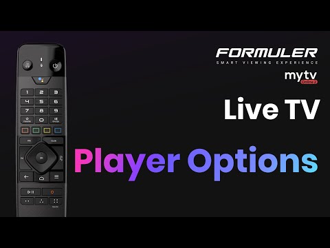 Live TV Player Options