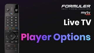 MYTVOnline2 : LiveTV - Player Options