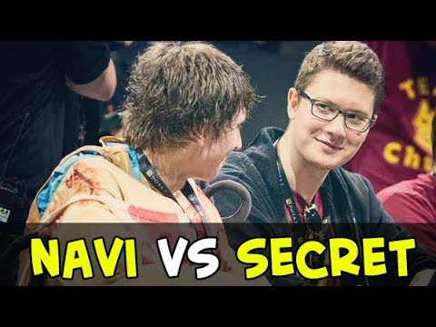 Dendi vs Puppey friends revenge — NaVi vs Secret rematch