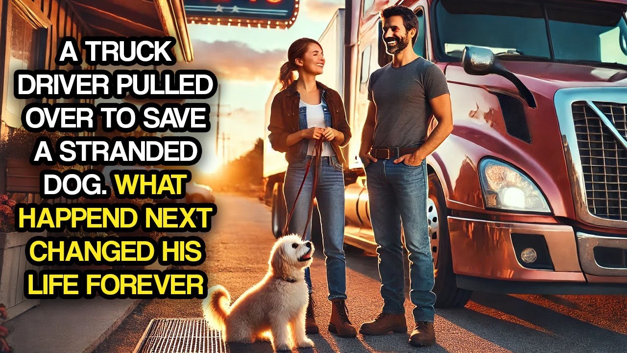 A Truck Driver Pulled Over to Save a Stranded Dog. What Happened Next Changed His Life Forever